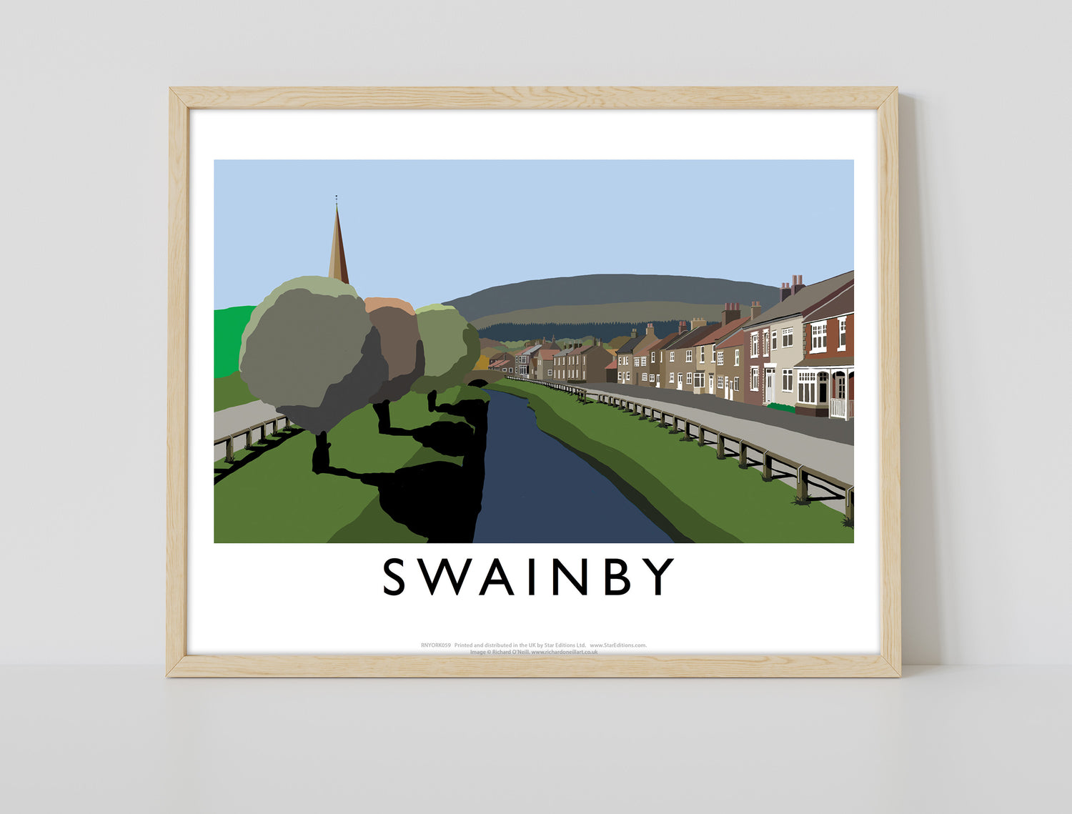 Swainby, Yorkshire - Art Print