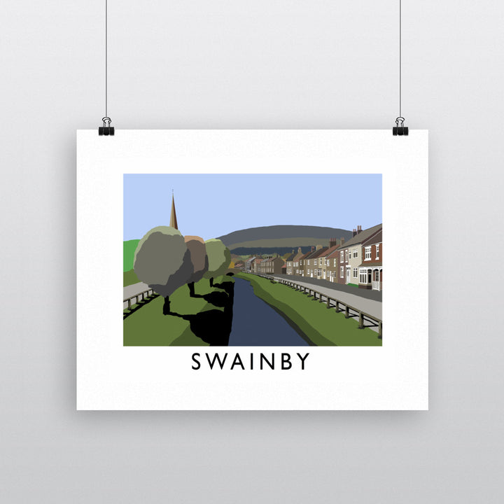 Swainby, Yorkshire Fine Art Print