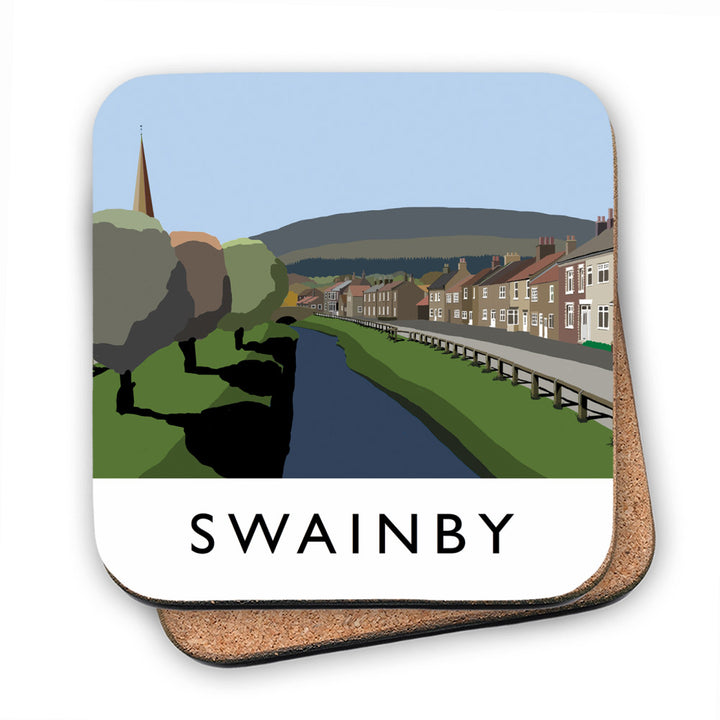 Swainby, Yorkshire MDF Coaster