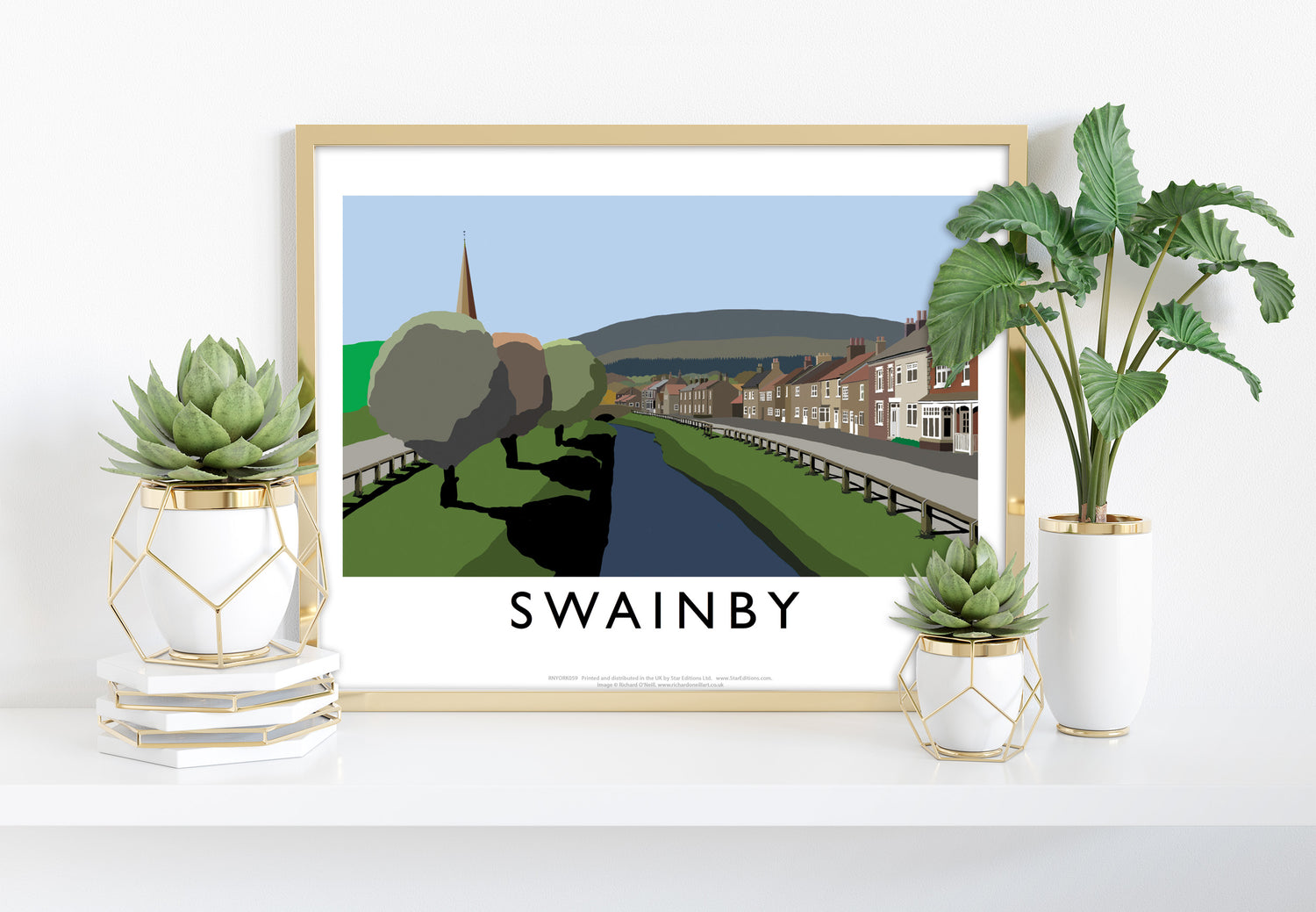 Swainby, Yorkshire - Art Print