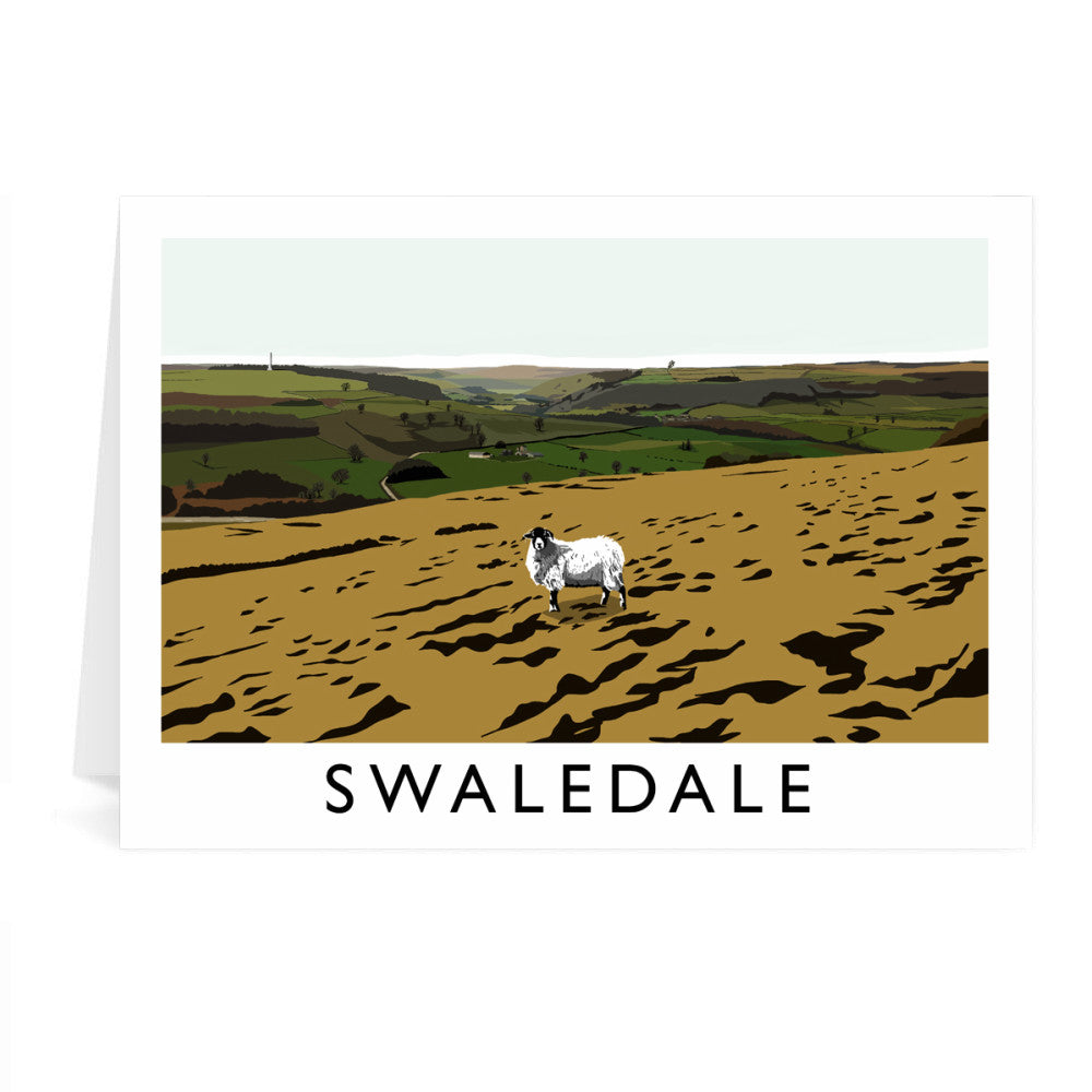 Swaledale, Yorkshire Greeting Card 7x5