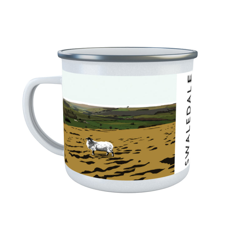 Swaledale, Yorkshire Enamel Mug