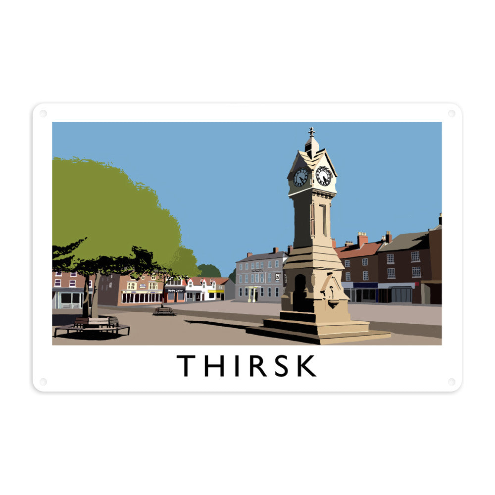 Thirsk, Yorkshire Metal Sign