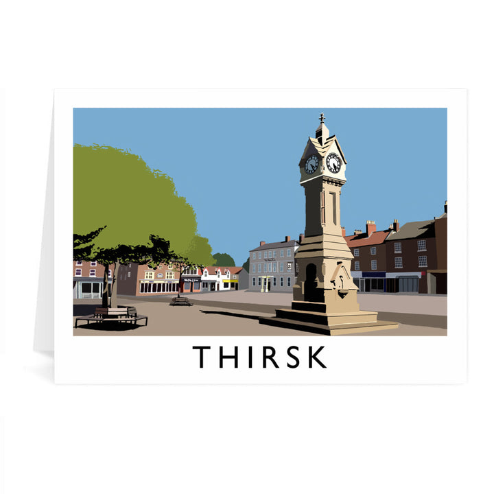 Thirsk, Yorkshire Greeting Card 7x5