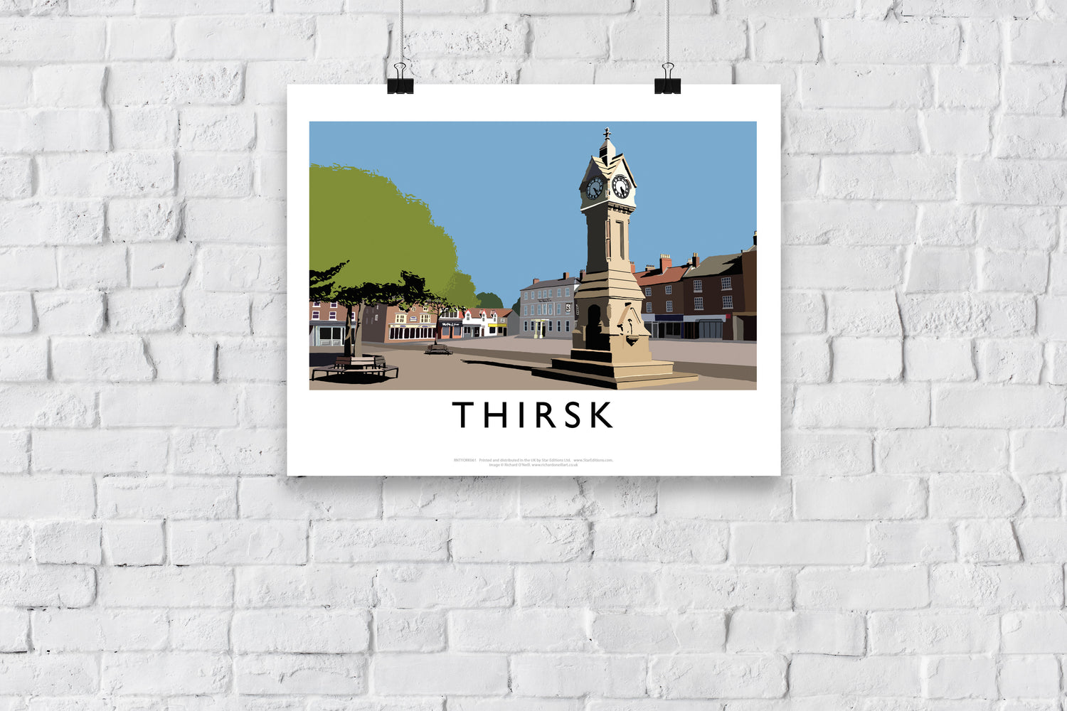 Thirsk, Yorkshire - Art Print