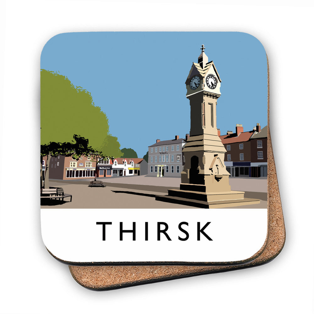 Thirsk, Yorkshire MDF Coaster