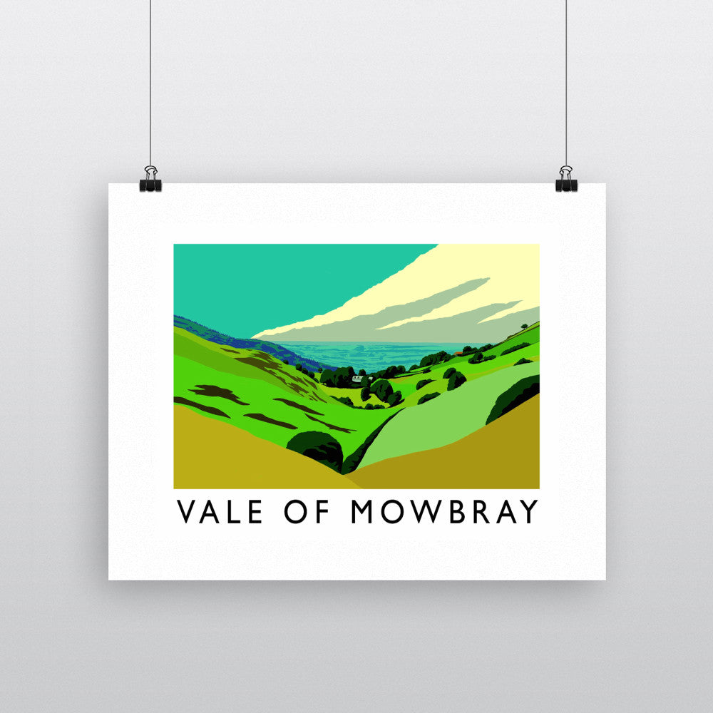 Vale of Mowbray, Yorkshire Fine Art Print