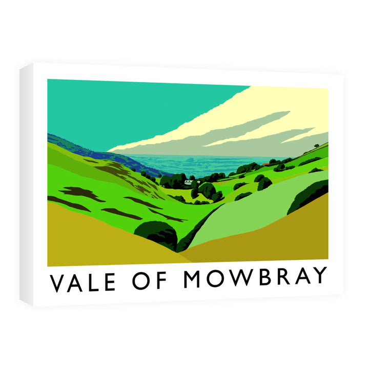 Vale of Mowbray, Yorkshire Canvas