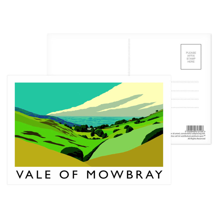 Vale of Mowbray, Yorkshire Postcard Pack