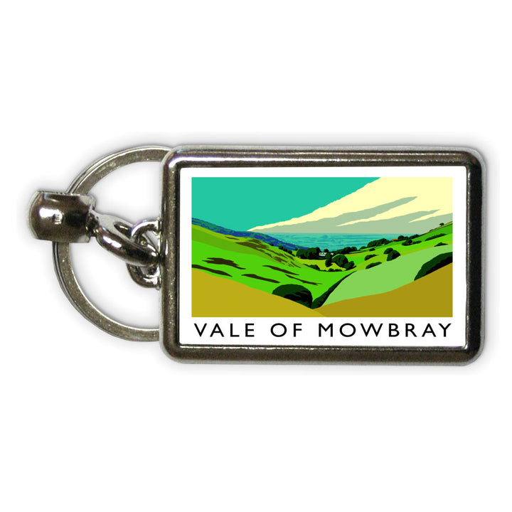 Vale of Mowbray, Yorkshire Metal Keyring
