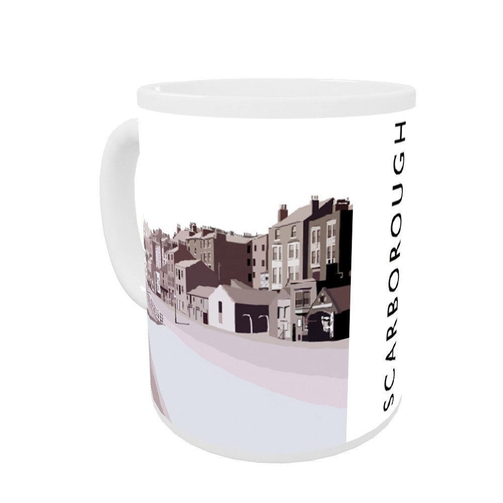 Scarborough, Yorkshire Coloured Insert Mug
