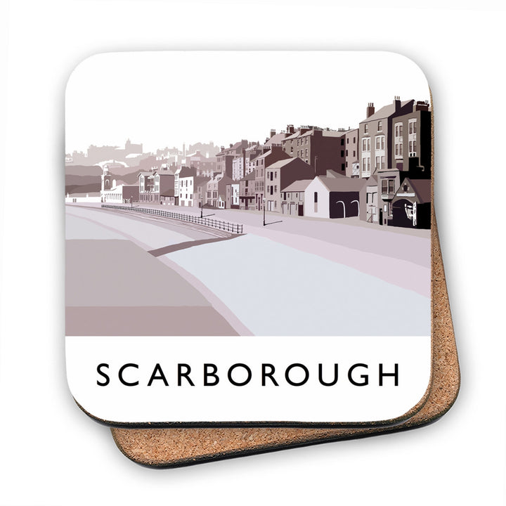 Scarborough, Yorkshire MDF Coaster