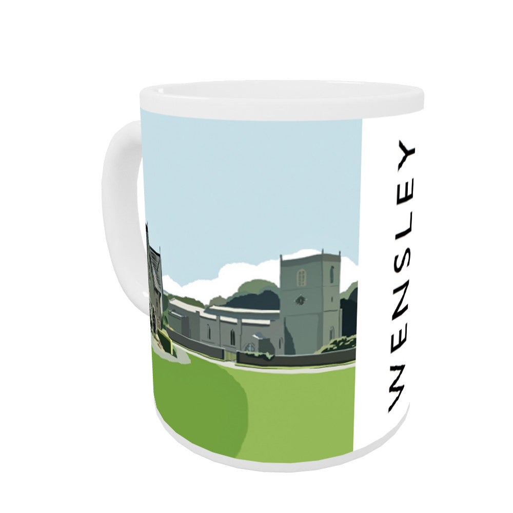 Wensley, Yorkshire Coloured Insert Mug