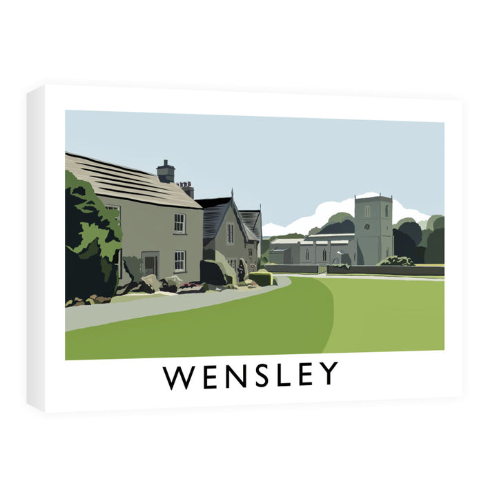 Wensley, Yorkshire Canvas