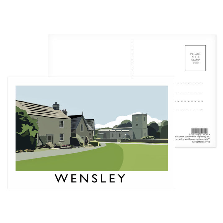 Wensley, Yorkshire Postcard Pack