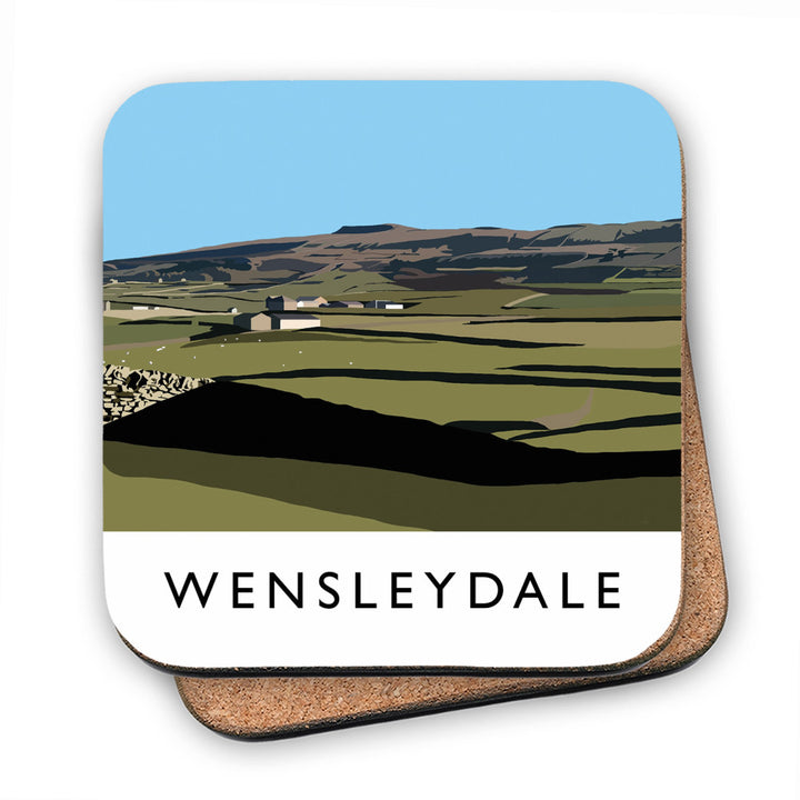 Wensleydale, Yorkshire MDF Coaster