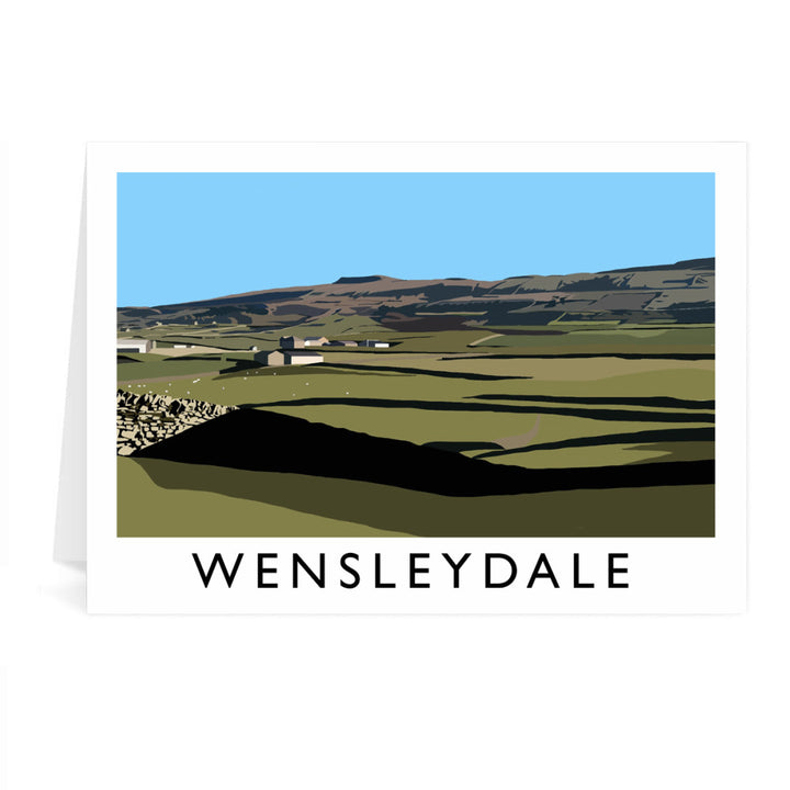 Wensleydale, Yorkshire Greeting Card 7x5