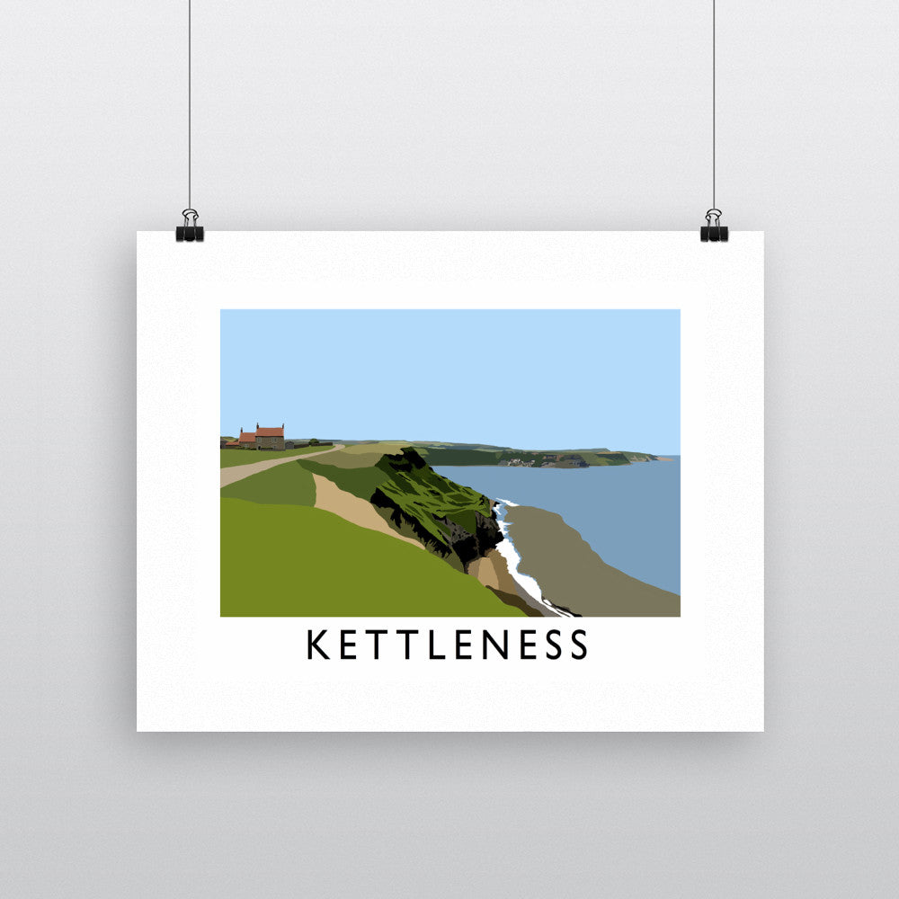 Kettleness, Yorkshire - Art Print