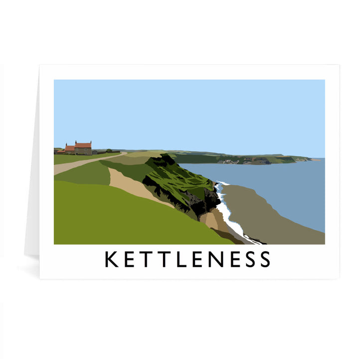 Kettleness, Yorkshire Greeting Card 7x5