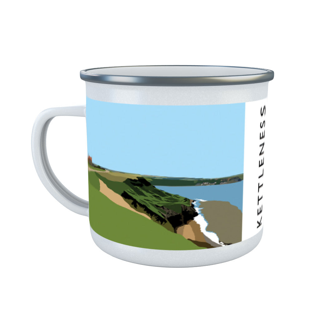 Kettleness, Yorkshire Enamel Mug