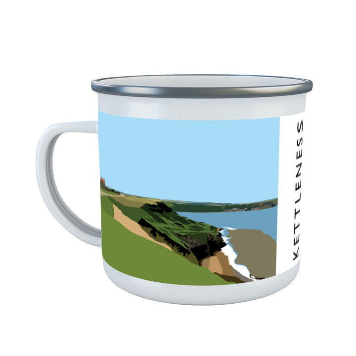 Kettleness, Yorkshire Enamel Mug
