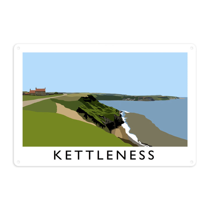 Kettleness, Yorkshire Metal Sign