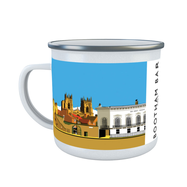 Bootham Bar, York Enamel Mug