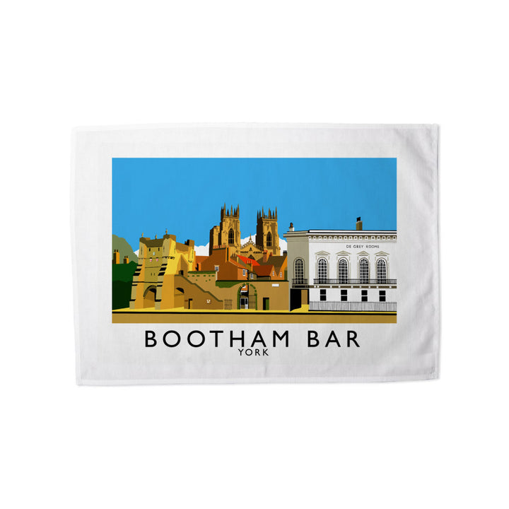 Bootham Bar, York Tea Towel