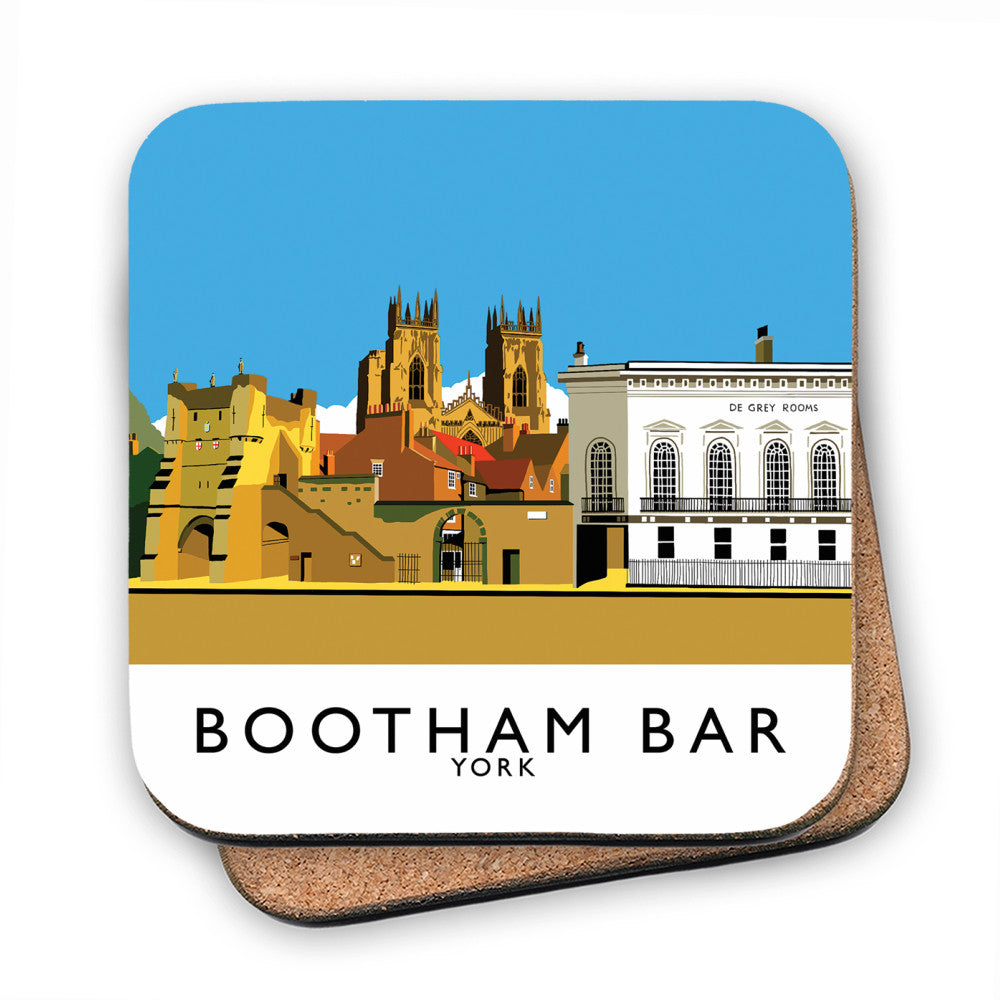 Bootham Bar, York MDF Coaster
