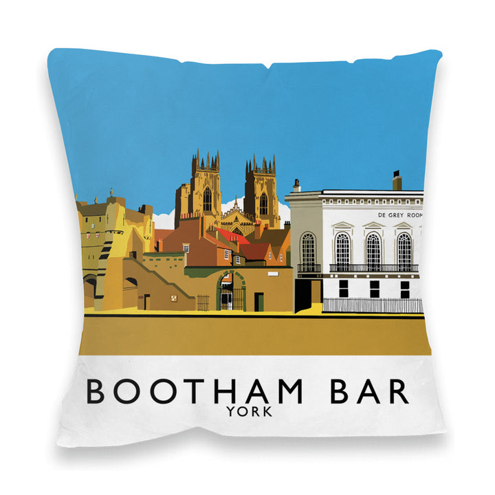 Bootham Bar, York Fibre Filled Cushion