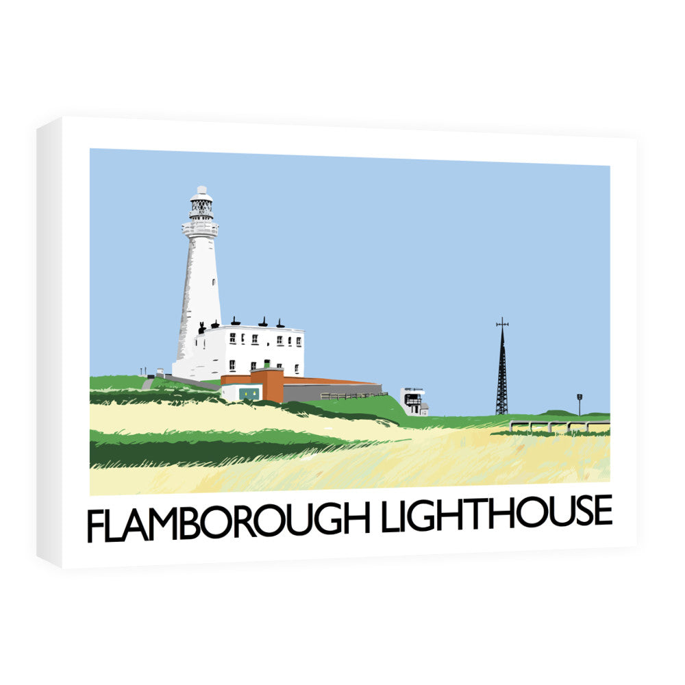 Flamborough Lighthouse, Yorkshire Canvas