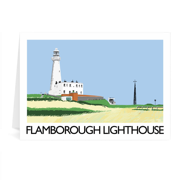 Flamborough Lighthouse, Yorkshire Greeting Card 7x5