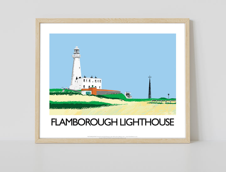 Flamborough Lighthouse, Yorkshire - Art Print