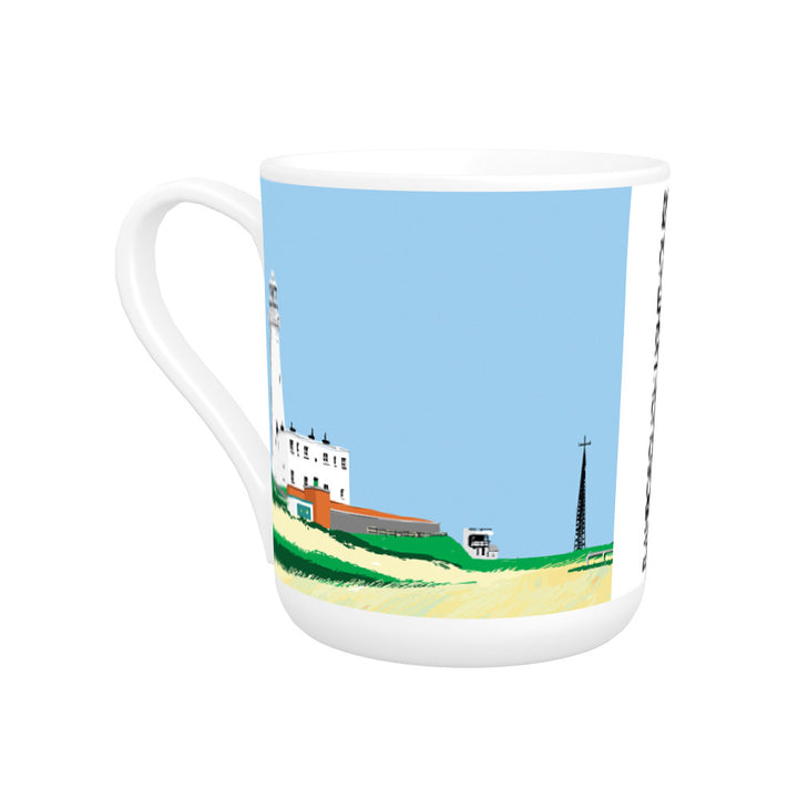 Flamborough Lighthouse, Yorkshire Bone China Mug