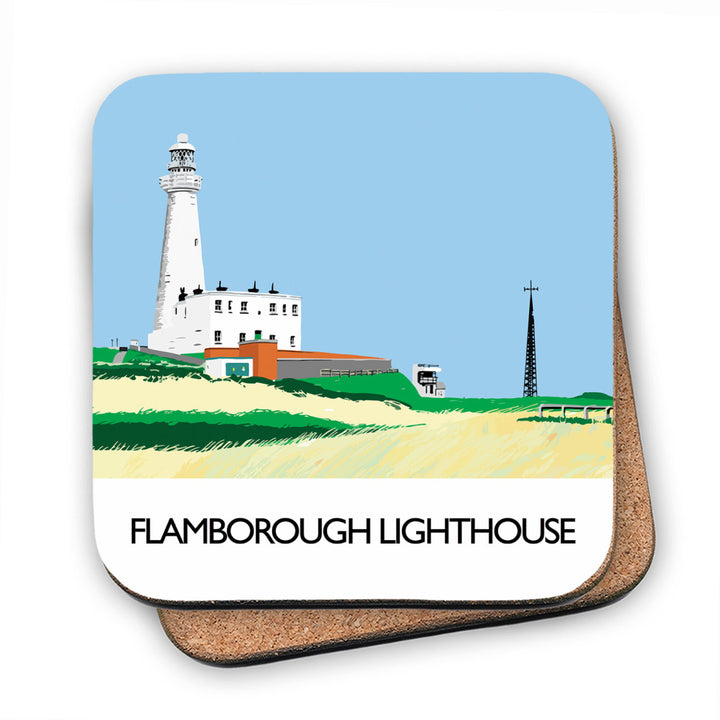 Flamborough Lighthouse, Yorkshire MDF Coaster