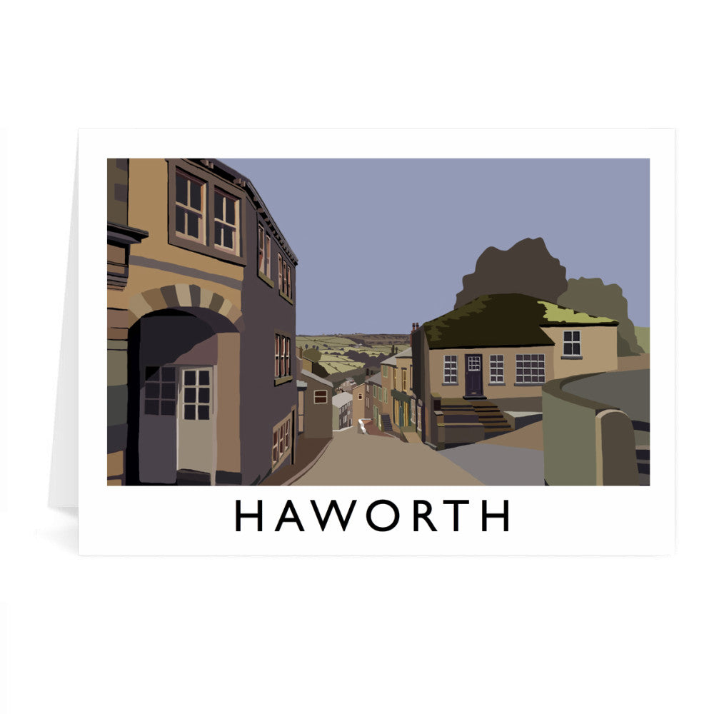 Haworth, Yorkshire Greeting Card 7x5