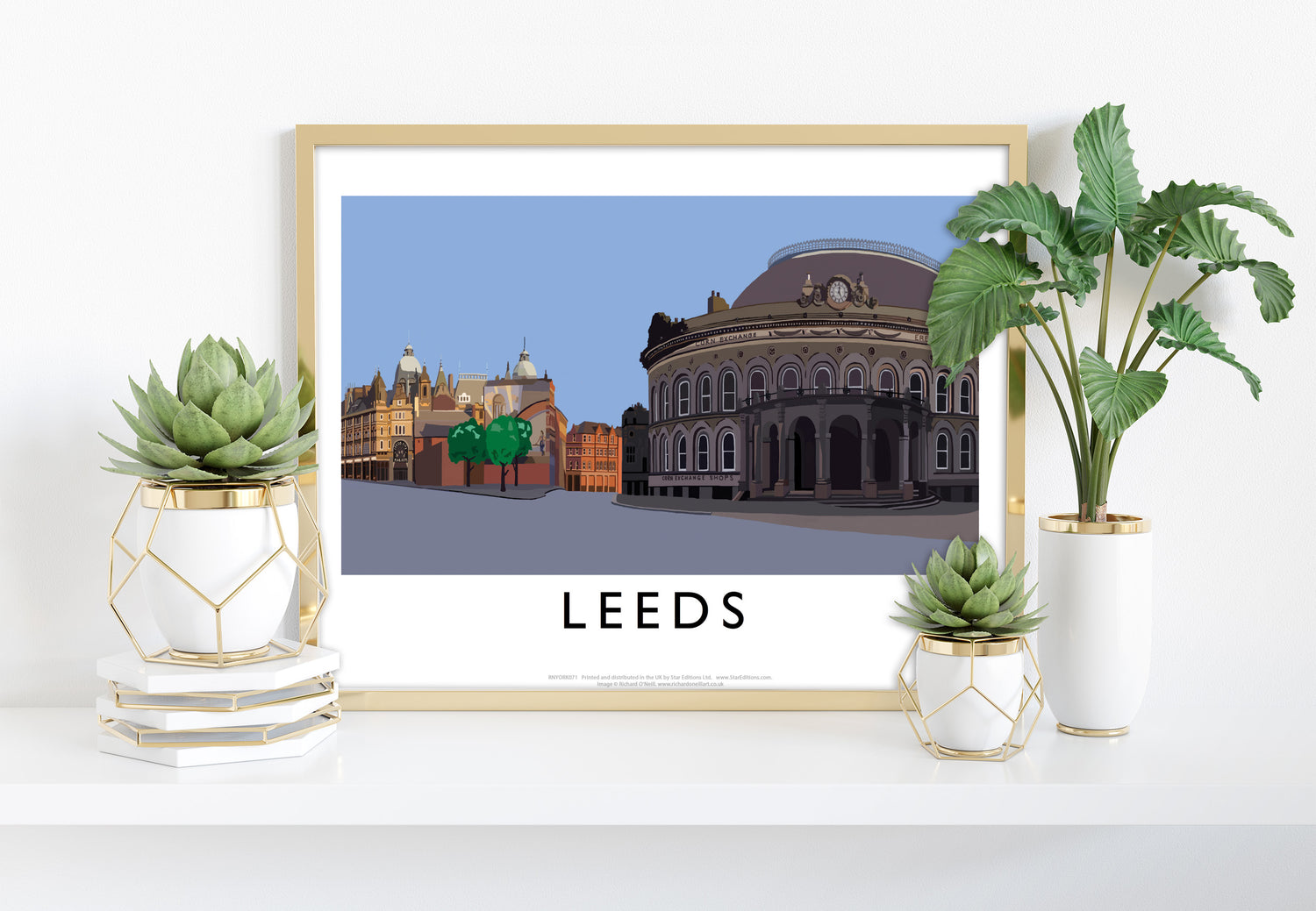 Leeds, Yorkshire - Art Print