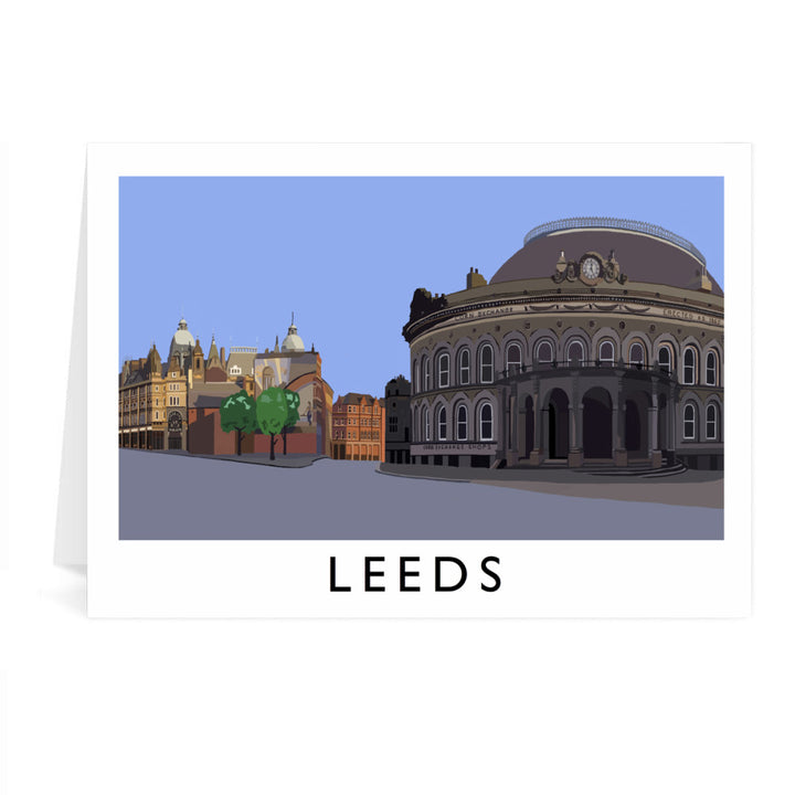 Leeds, Yorkshire Greeting Card 7x5