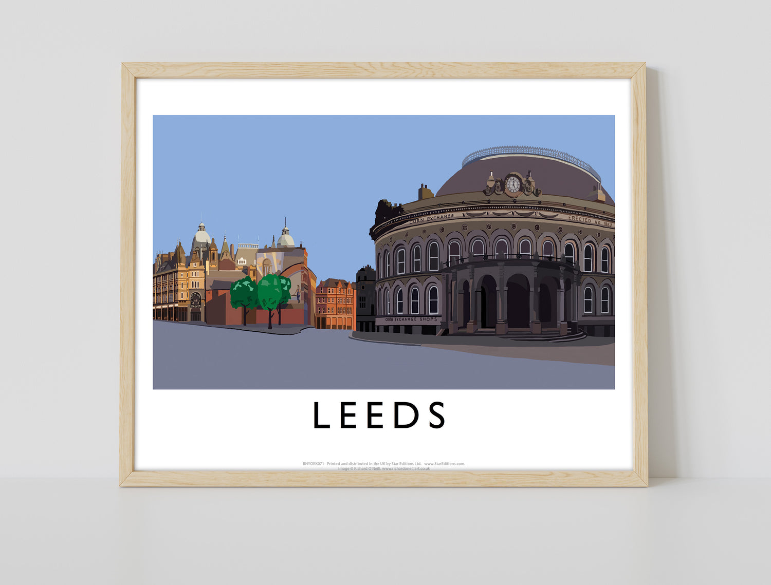 Leeds, Yorkshire - Art Print