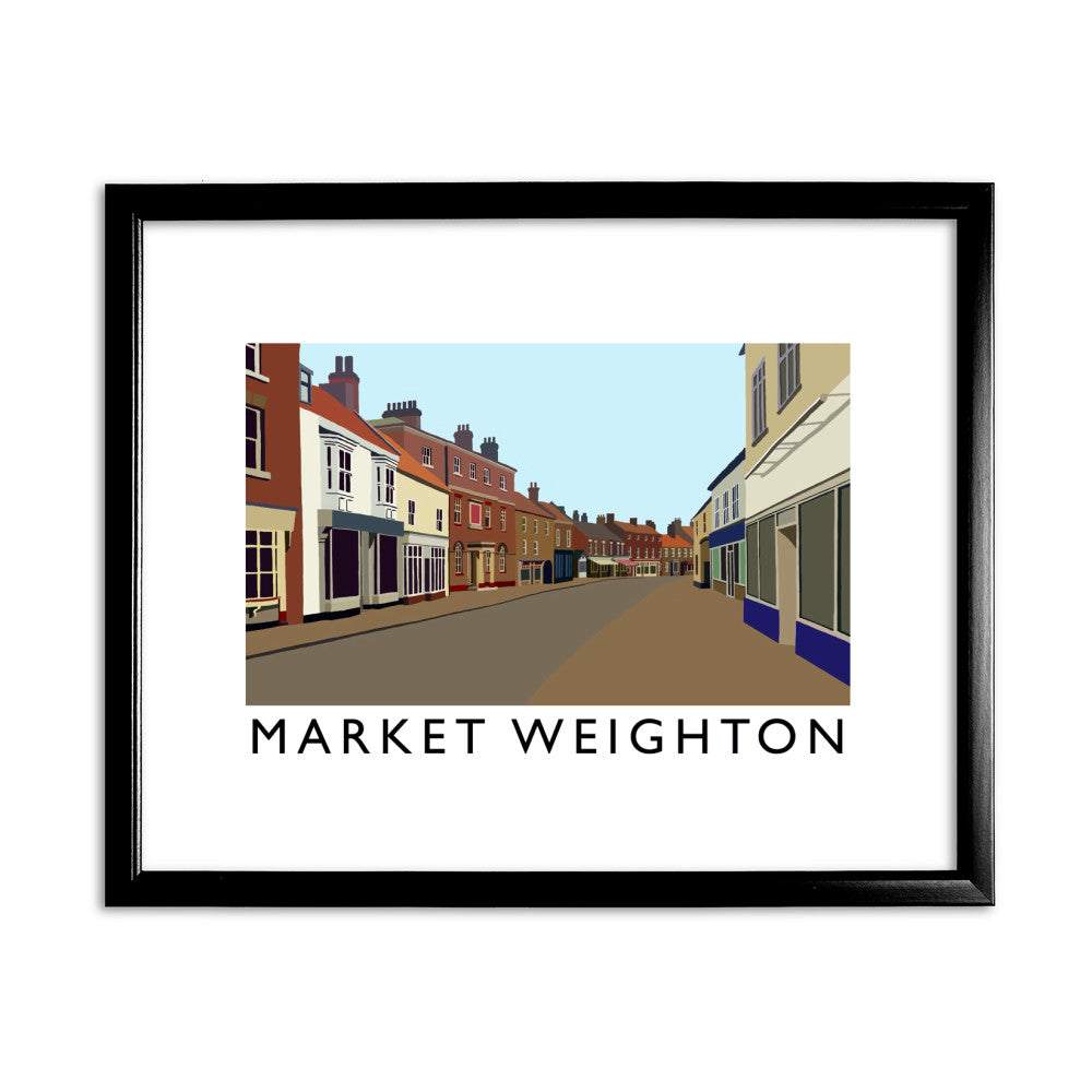 Market Weighton, Yorkshire - Art Print