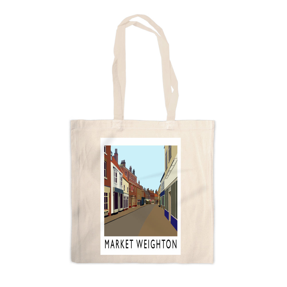 Market Weighton, Yorkshire Canvas Tote Bag
