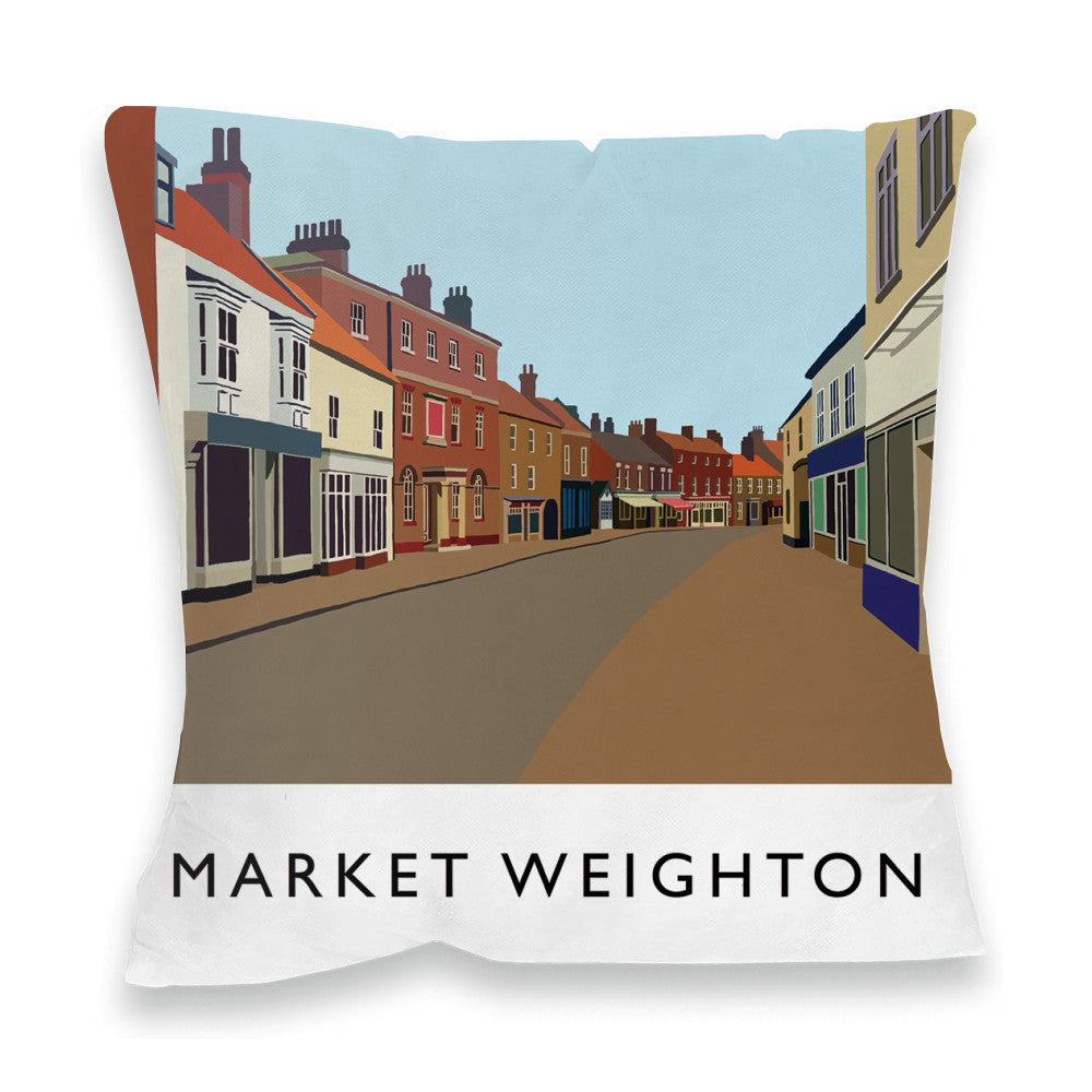 Market Weighton, Yorkshire Fibre Filled Cushion