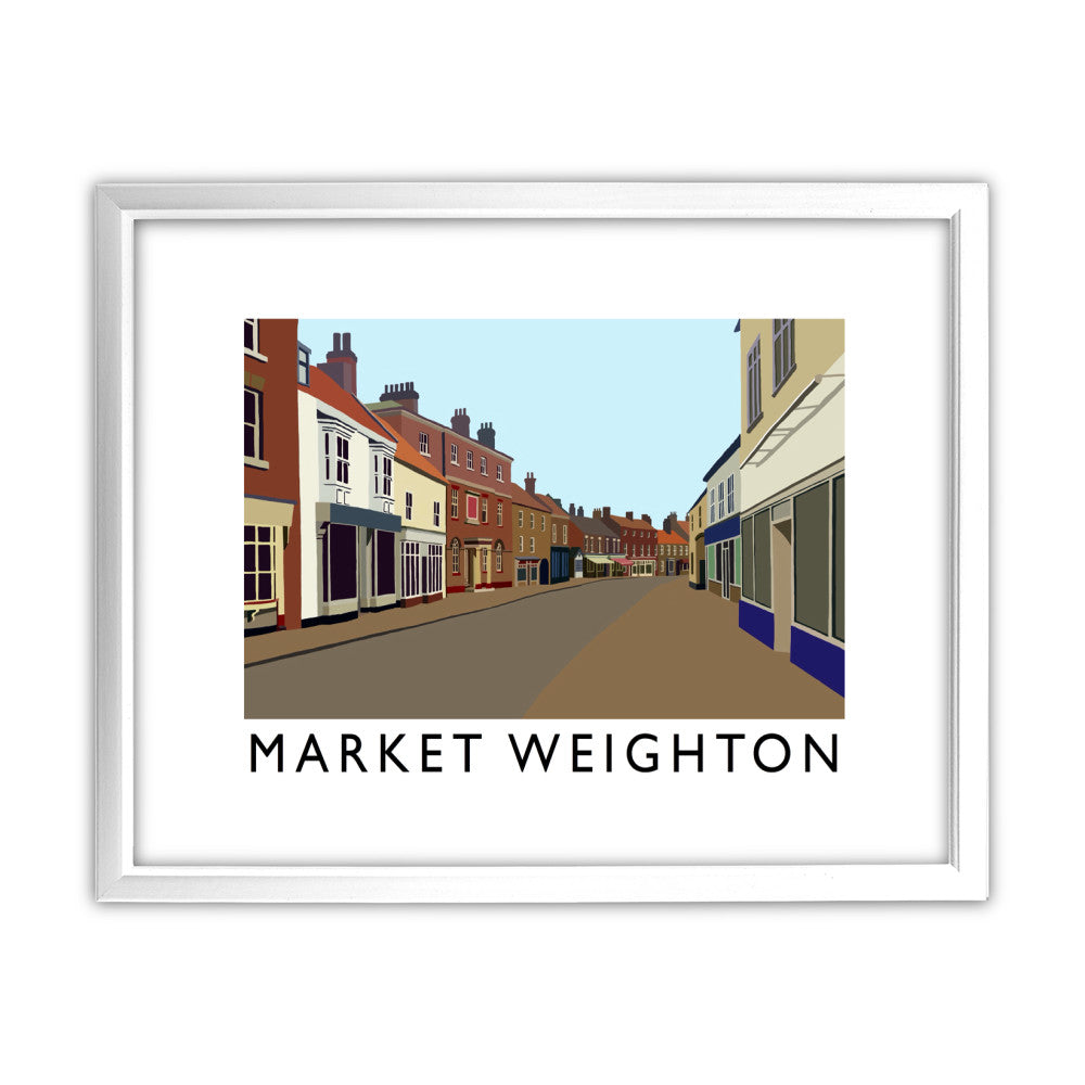 Market Weighton, Yorkshire - Art Print