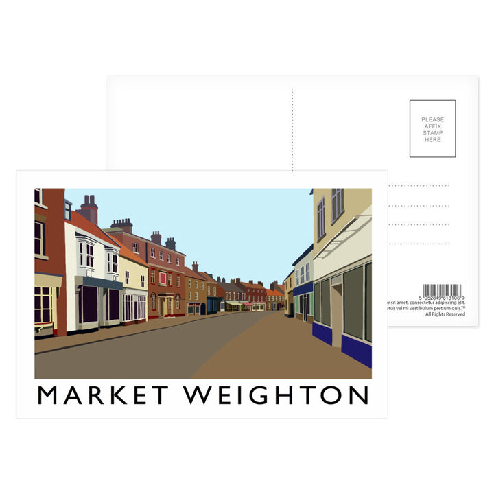 Market Weighton, Yorkshire Postcard Pack
