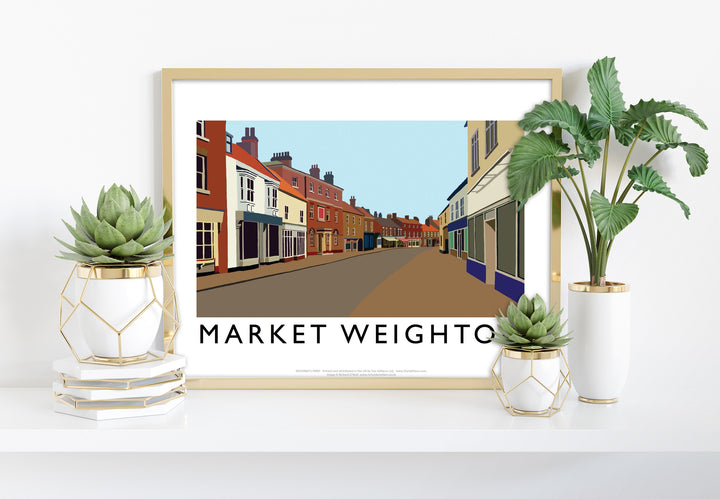 Market Weighton, Yorkshire - Art Print