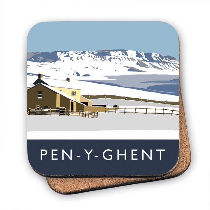 Pen-Y-Ghent, Yorkshire MDF Coaster