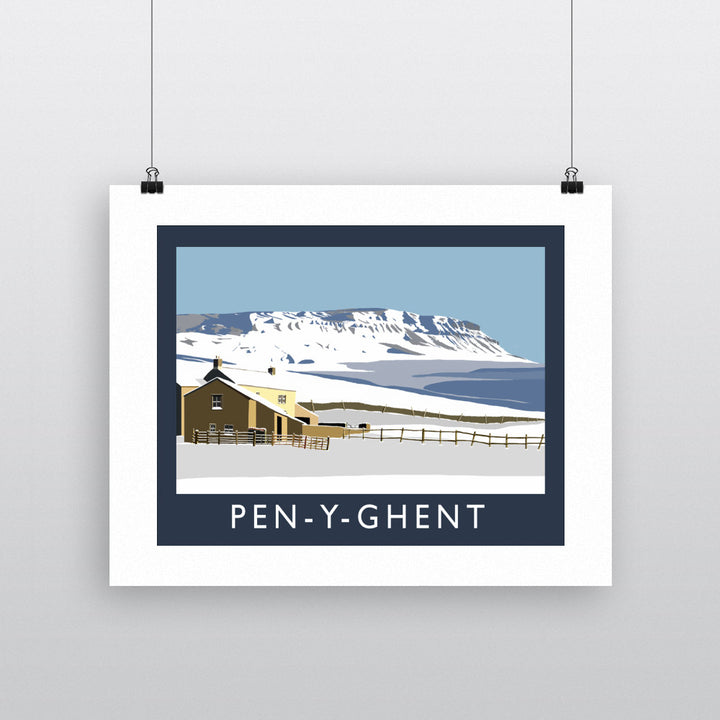 Pen-Y-Ghent, Yorkshire Fine Art Print