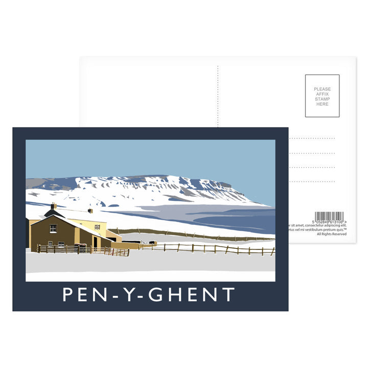 Pen-Y-Ghent, Yorkshire Postcard Pack
