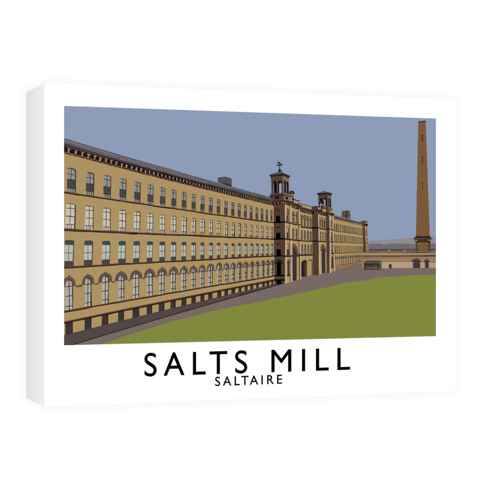 Salts Mill, Saltaire, Yorkshire Canvas