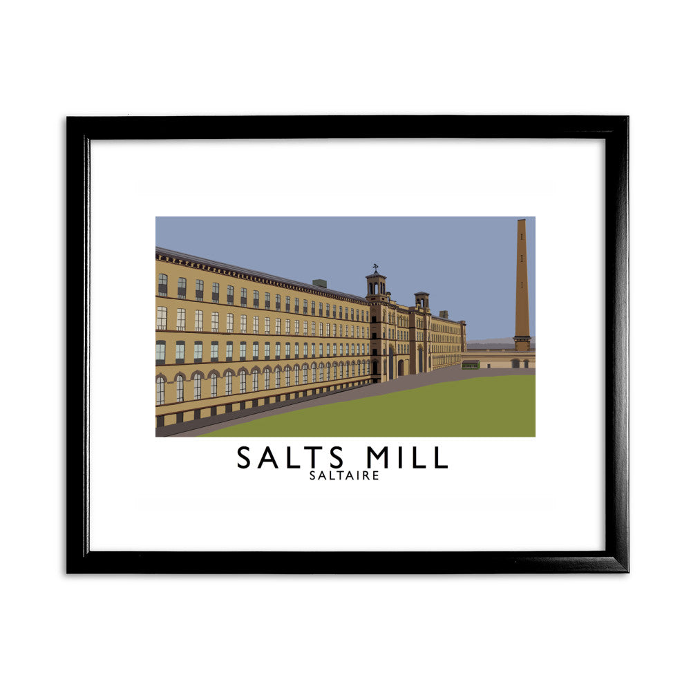 Salts Mill, Saltaire, Yorkshire - Art Print